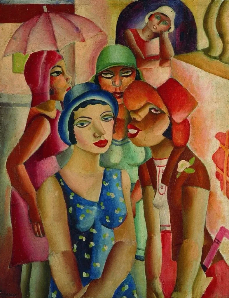 Cinco chicas de Guaratinguetá