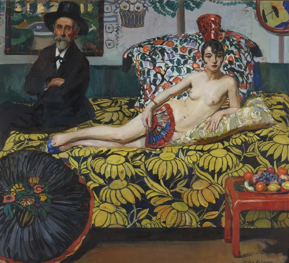 Desnudo de frente