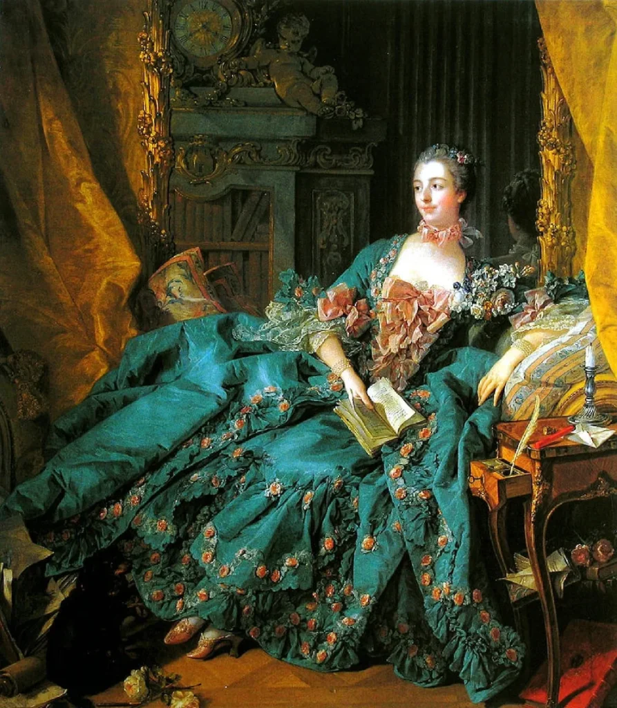El Retrato de la marquesa de Pompadour - Boucher