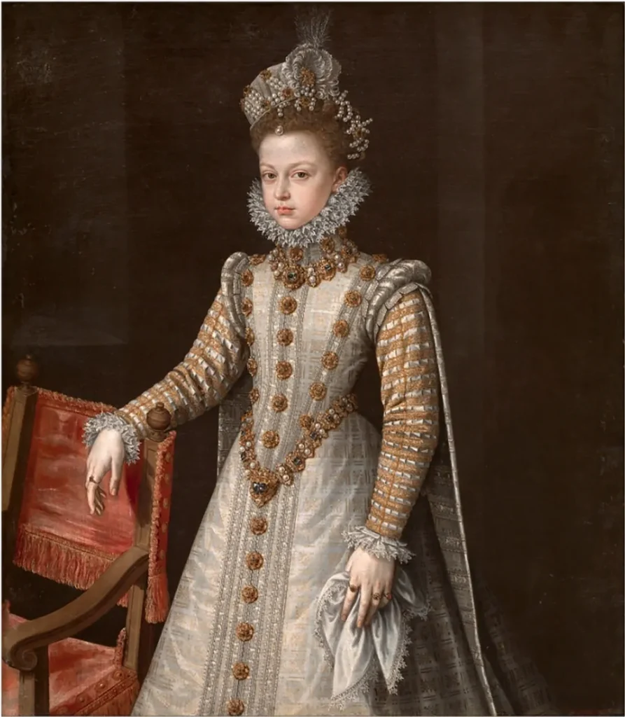 La infanta Isabel Clara Eugenia: Retrato de Alonso Sánchez Coello