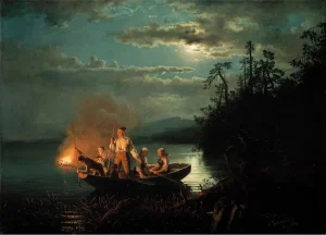 Pescadores de Gude y Tidemand - Arte Noruego