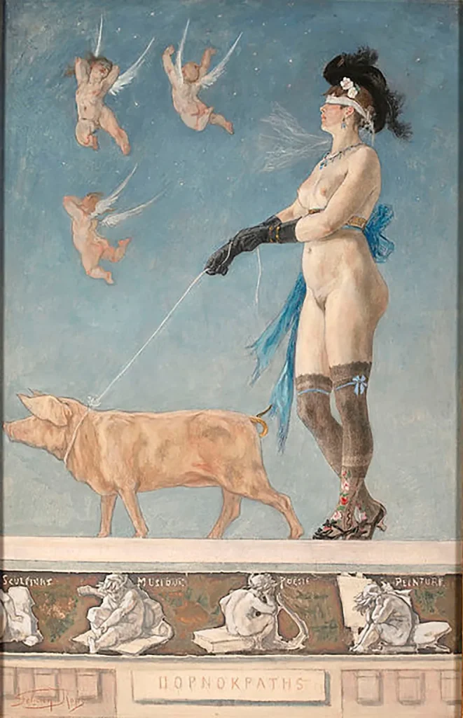 Félicien Rops: Pornocrates - Decadencia y Escándalo